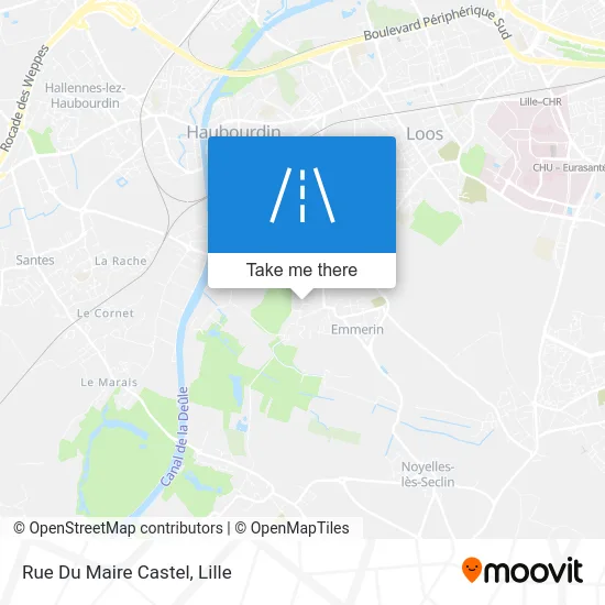 Rue Du Maire Castel map