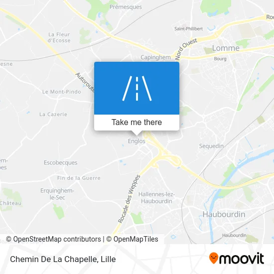 Chemin De La Chapelle map