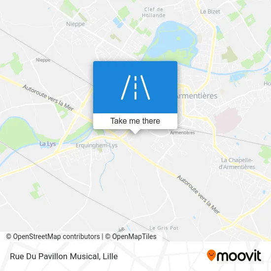 Rue Du Pavillon Musical map