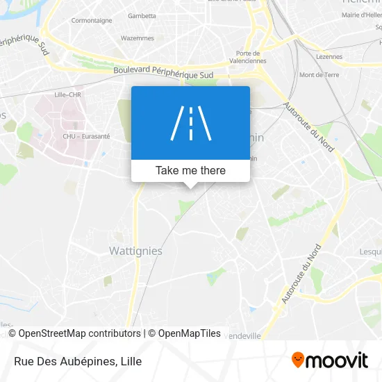 Rue Des Aubépines map