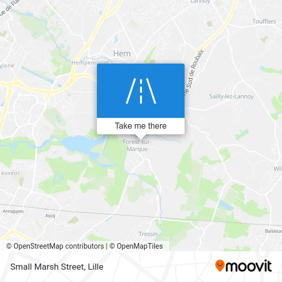 Rue Du Petit Marais map