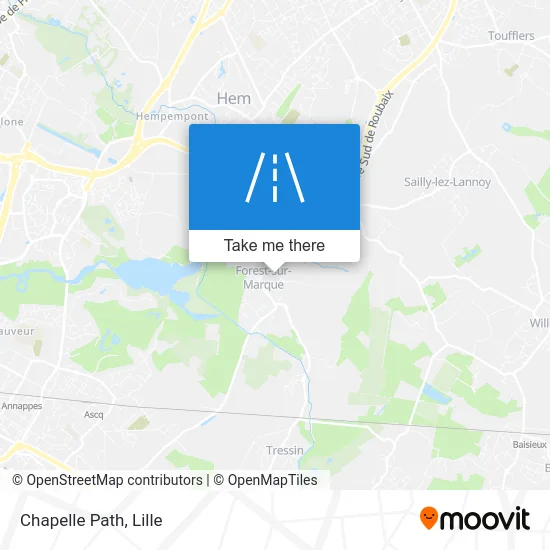 Sentier De La Chapelle map