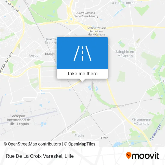 Rue De La Croix Vareskel map