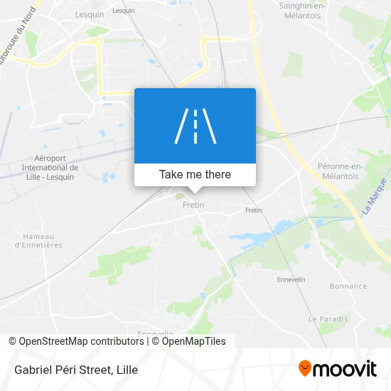 Rue Gabriel Péri map