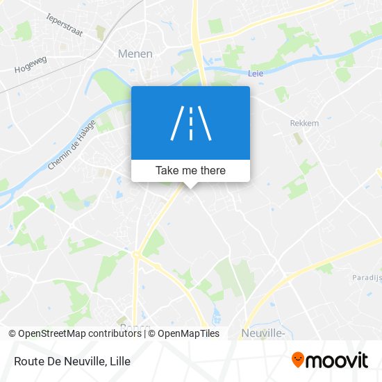Route De Neuville map