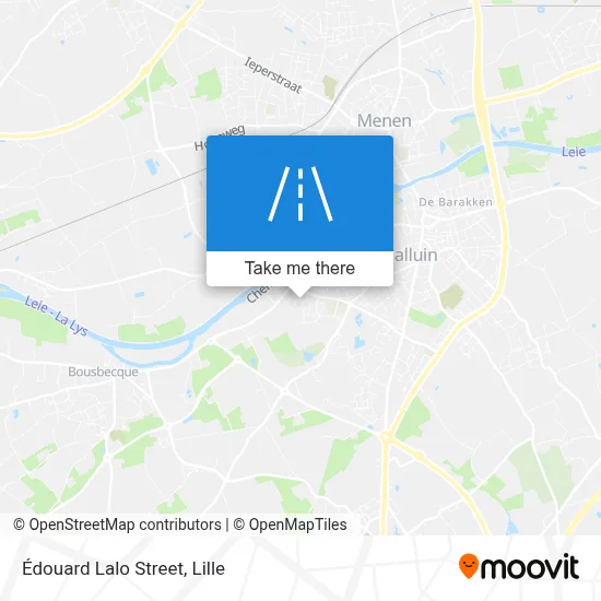 Rue Édouard Lalo map