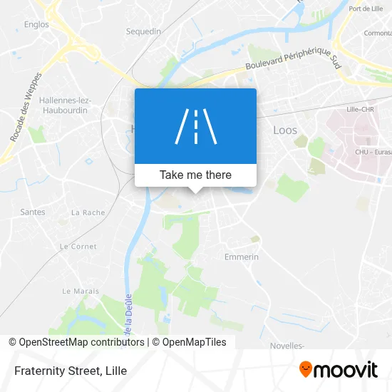 Rue De La Fraternité map