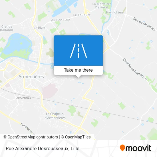 Rue Alexandre Desrousseaux map