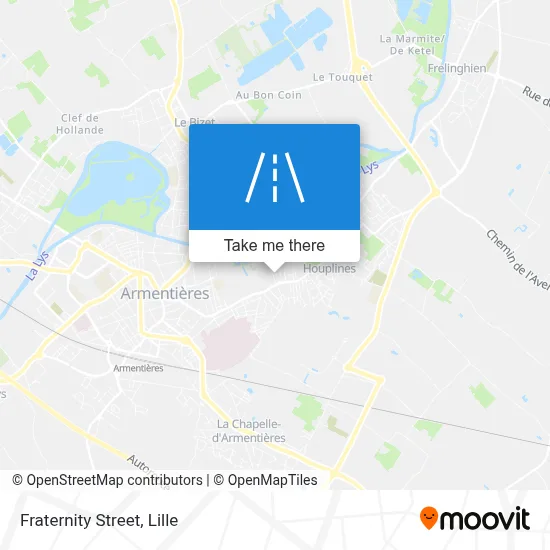 Rue De La Fraternité map