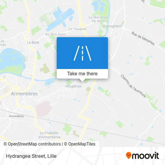 Rue Des Hortensias map