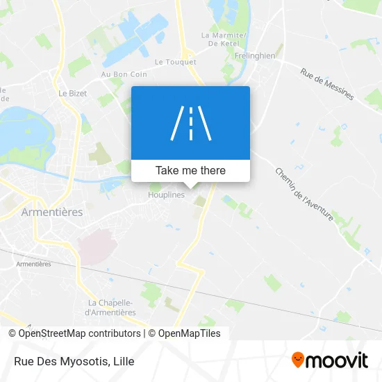 Rue Des Myosotis map