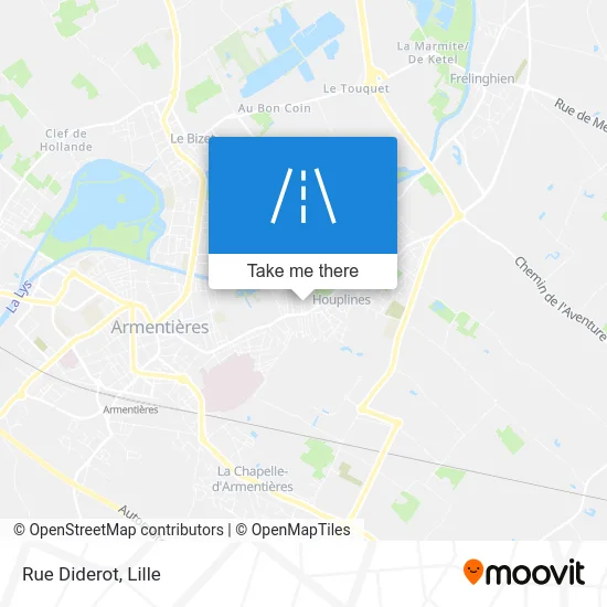 Rue Diderot map