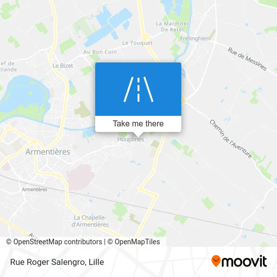 Rue Roger Salengro map