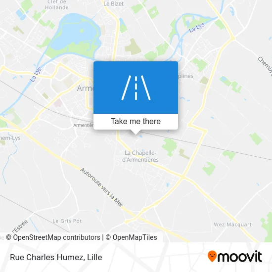 Rue Charles Humez map