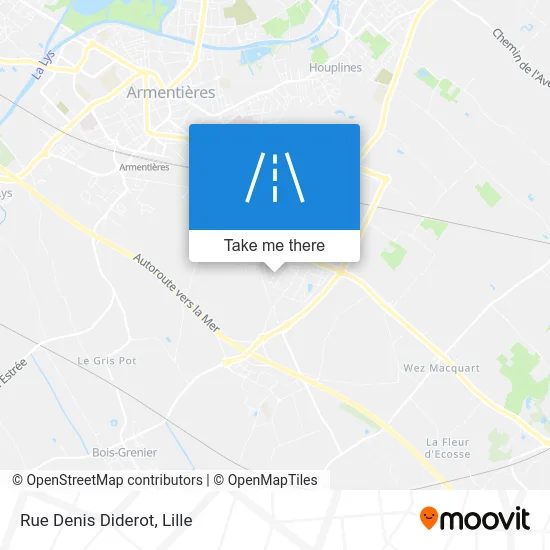 Rue Denis Diderot map