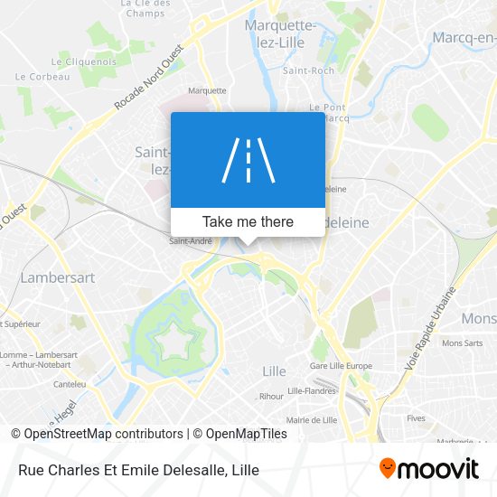 Rue Charles Et Emile Delesalle map