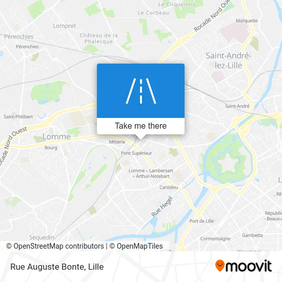 Rue Auguste Bonte map
