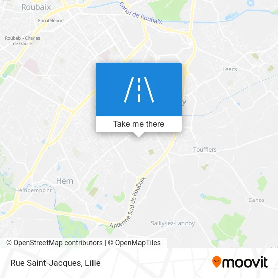 Rue Saint-Jacques map