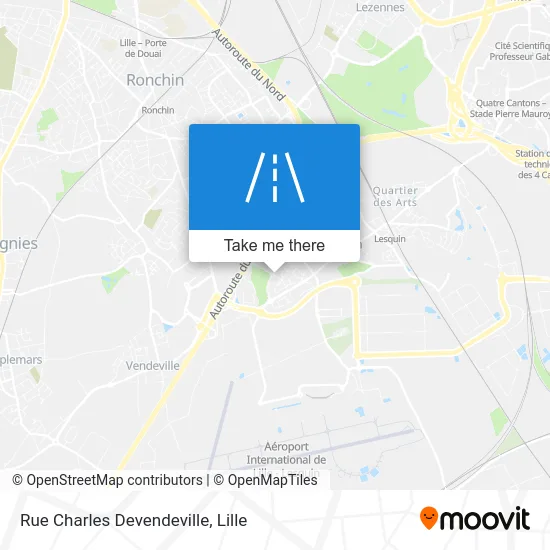 Rue Charles Devendeville map