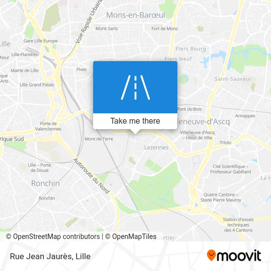 Rue Jean Jaurès map