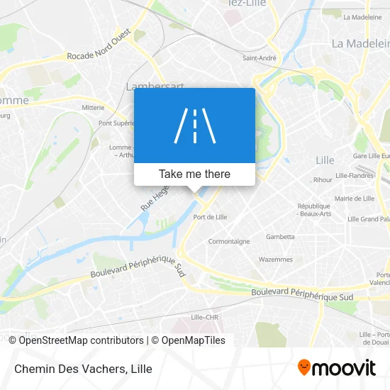 Chemin Des Vachers map