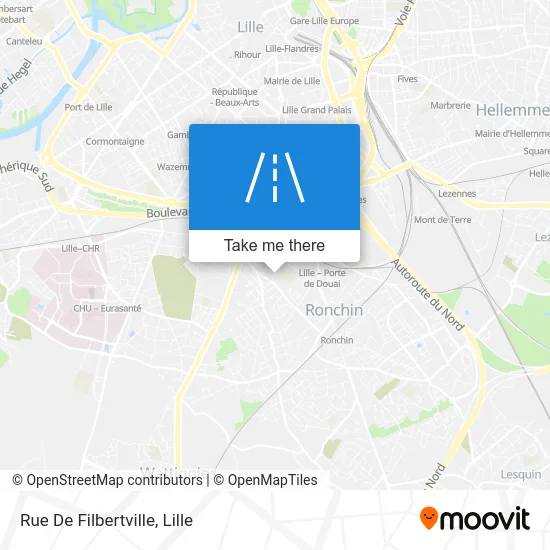 Rue De Filbertville map
