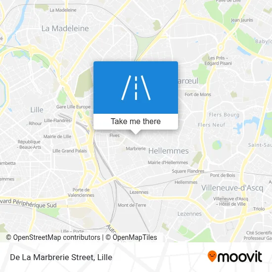 Rue De La Marbrerie map