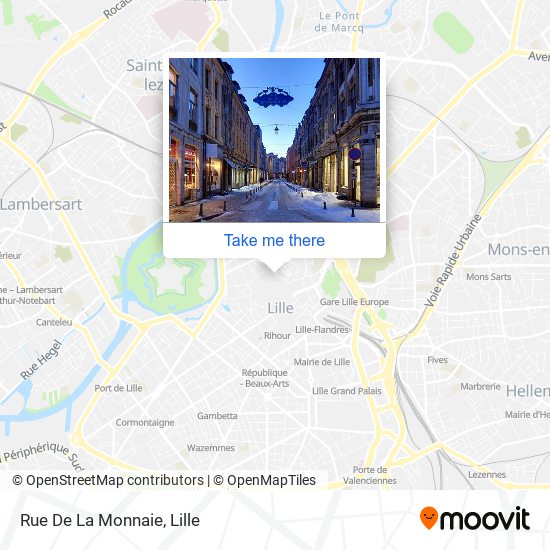 Rue De La Monnaie map