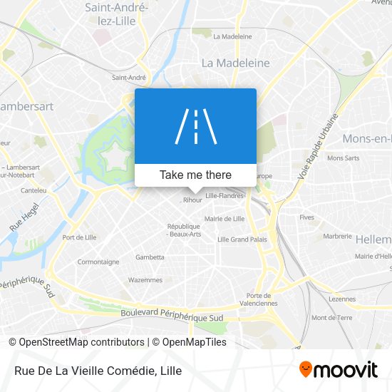 Rue De La Vieille Comédie map