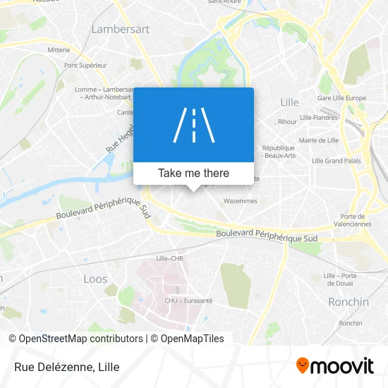 Rue Delézenne map