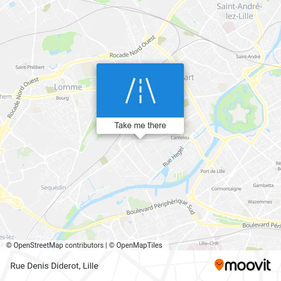 Rue Denis Diderot map