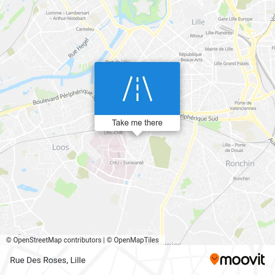 Rue Des Roses map