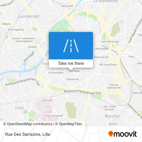 Rue Des Sarrazins map