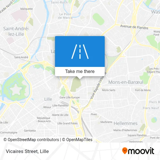 Rue Des Vicaires map