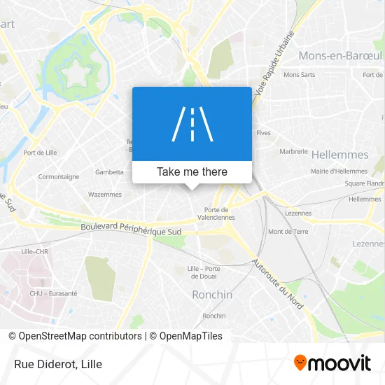 Rue Diderot map