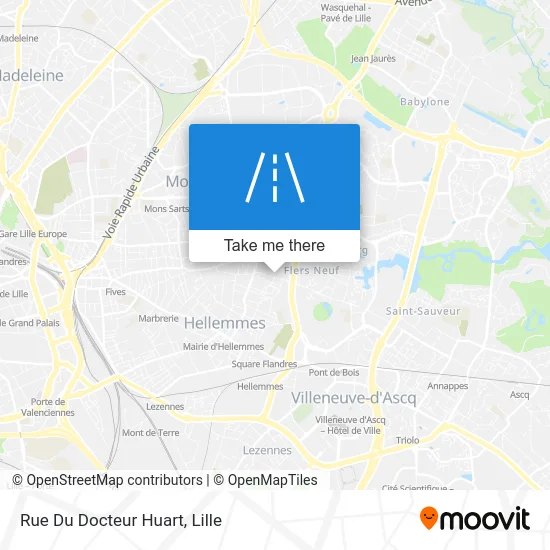Rue Du Docteur Huart map