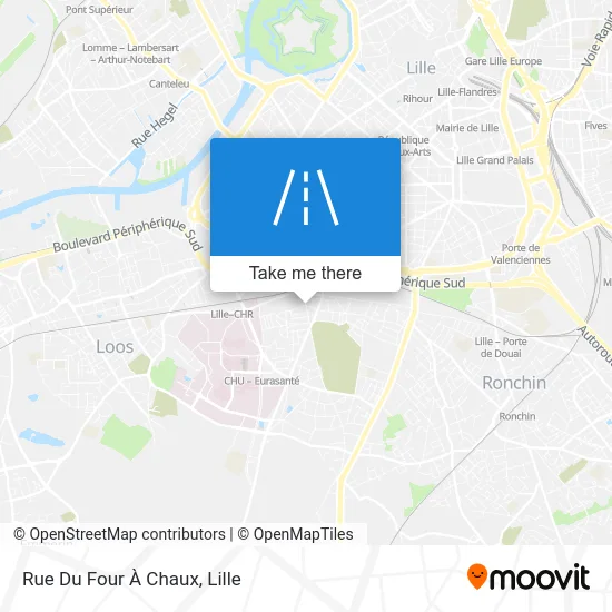 Rue Du Four À Chaux map