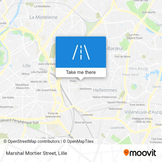 Rue Du Maréchal Mortier map