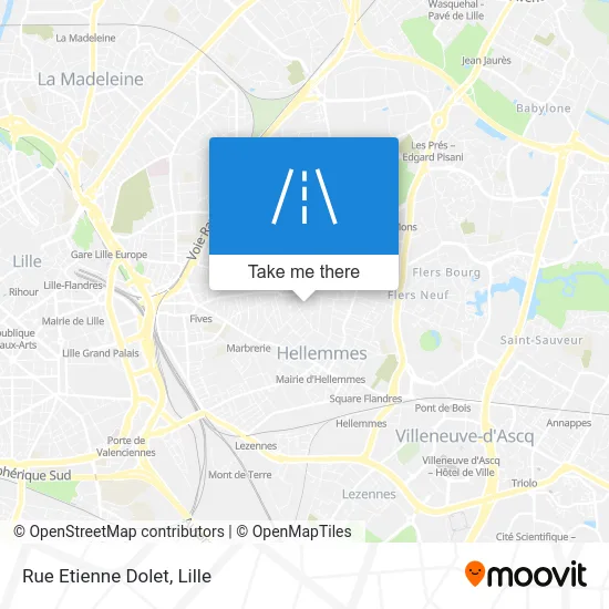 Rue Etienne Dolet map