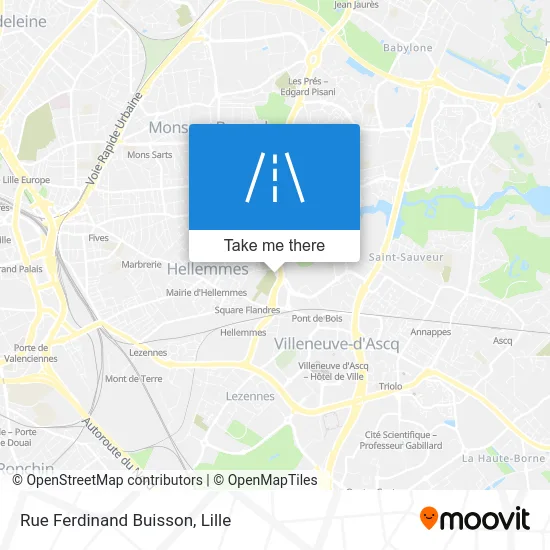 Rue Ferdinand Buisson map