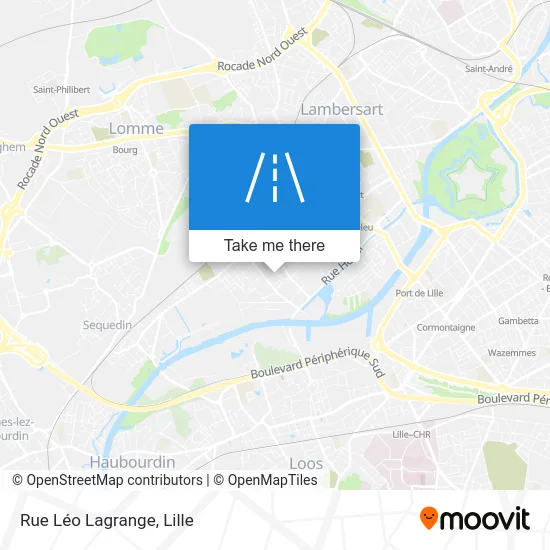 Rue Léo Lagrange map