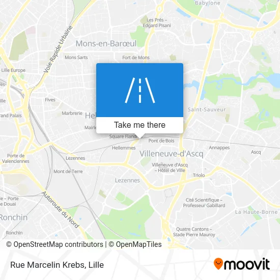 Rue Marcelin Krebs map