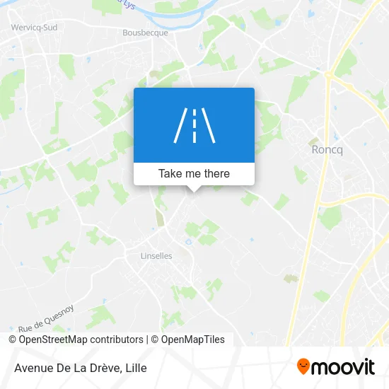 Avenue De La Drève map
