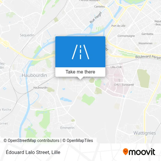 Rue Édouard Lalo map