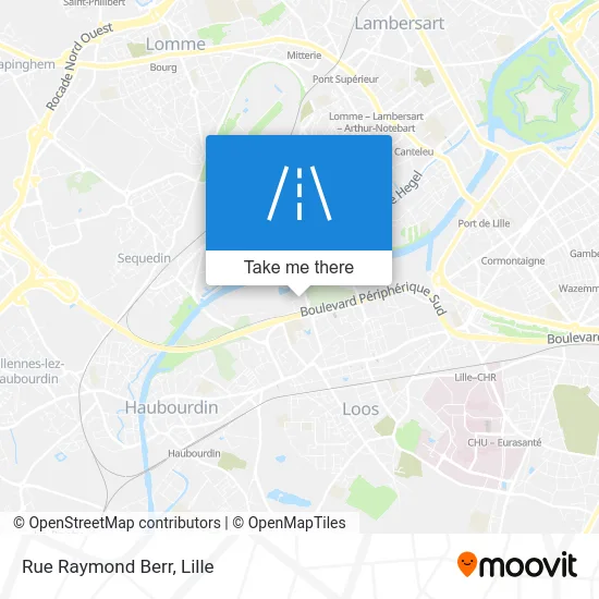 Rue Raymond Berr map