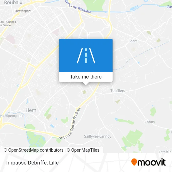Impasse Debriffe map