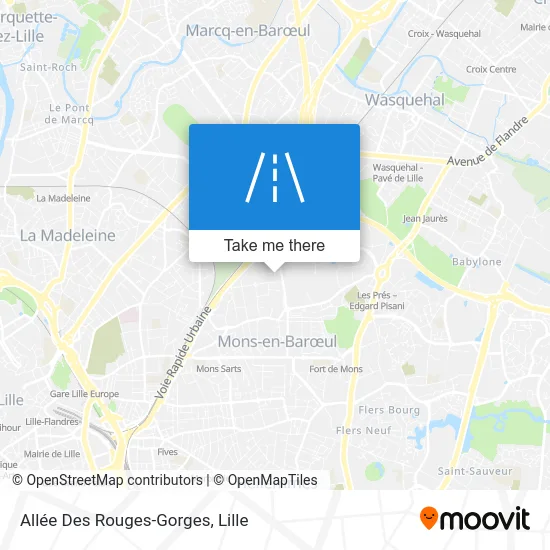 Allée Des Rouges-Gorges map