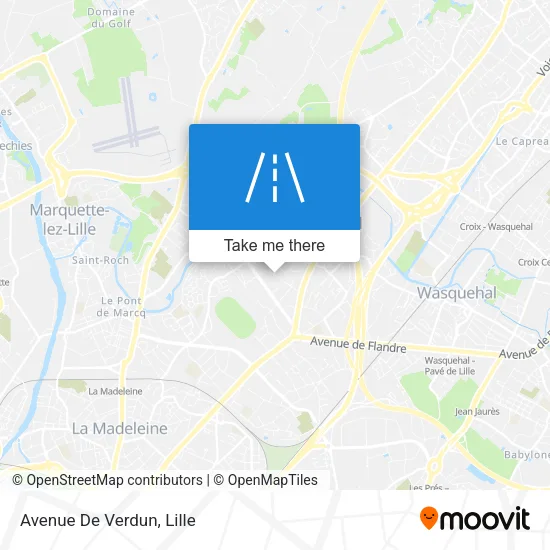Avenue De Verdun map