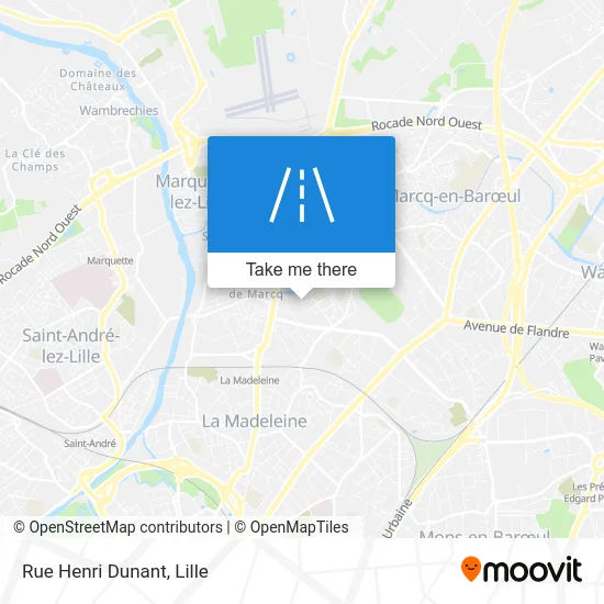 Rue Henri Dunant map