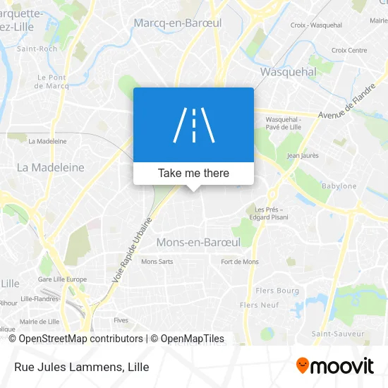 Rue Jules Lammens map